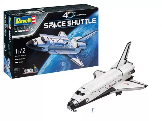 Revell - Space Shuttle, 40th. Ajándék szett